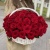 51 красная роза в корзине
