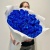 Букет из 51 синей розы Premium